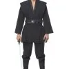 Star Wars Obi Wan Kenobi Jedi Black Version No Cloak Cosplay Costume