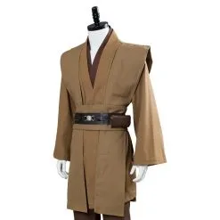 Star Wars Obi Wan Kenobi Jedi Cosplay Costume Brown Version No Cloak -Cosplay Sales Store 11008003 6