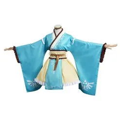 The Legend Of Zelda: Breath Of The Wild Link Original Design Lolita Kimono Cosplay Costume- Cossky® -Cosplay Sales Store 11008091 2