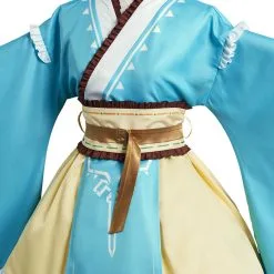 The Legend Of Zelda: Breath Of The Wild Link Original Design Lolita Kimono Cosplay Costume- Cossky® -Cosplay Sales Store 11008091 6