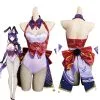 Genshin Impact Baal Bunny Girls Halloween Original Design Cosplay Costume - Cossky®