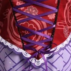 Genshin Impact Raiden Shogun Cosplay Costume Witch Dress Outfits Halloween Carnival Suit -Cosplay Sales Store 11008887 6