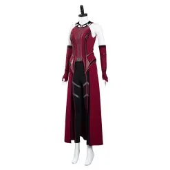 Wandavision Scarlet Witch Cosplay Costume Mask Outfits Halloween Carnival Suit -Cosplay Sales Store 11009009 2