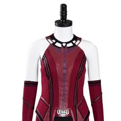 Wandavision Scarlet Witch Cosplay Costume Mask Outfits Halloween Carnival Suit -Cosplay Sales Store 11009009 5