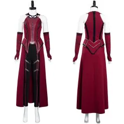 Wandavision Scarlet Witch Cosplay Costume Mask Outfits Halloween Carnival Suit -Cosplay Sales Store 11009009 coserlife