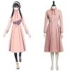 Yor Forger Cosplay Costume Pink Dress Headband Outfits