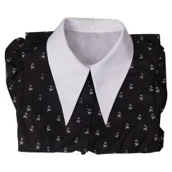 Adult Wednesday (2022) Wednesday Addams Black Dress Cosplay Costume Outfits -Cosplay Sales Store 11009514 7