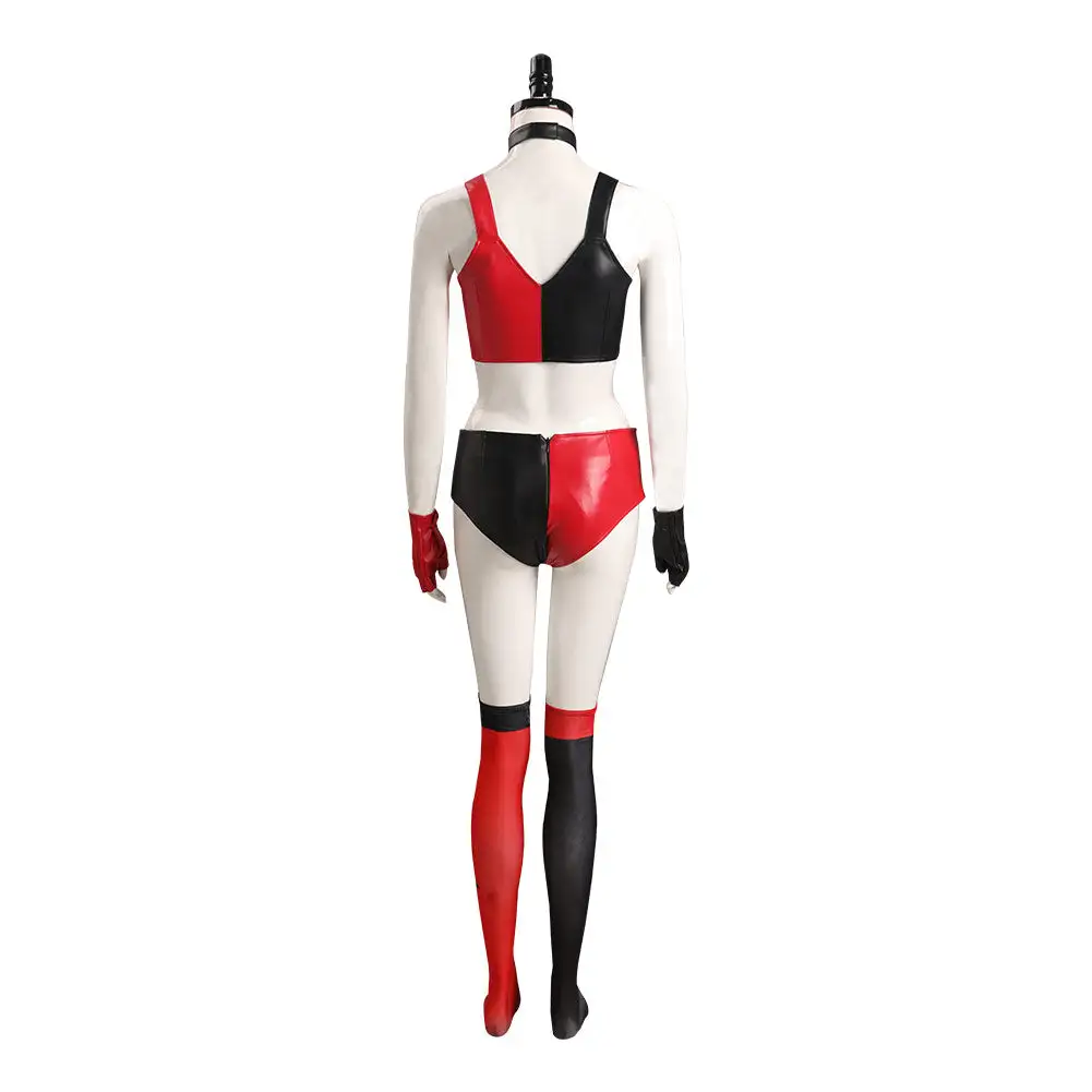 Harley Quinn Cosplay Costume Outfits Halloween Carnival Suit 4 Harley Quinn Cosplay Costume Outfits Halloween Carnival Suit - Image 4
