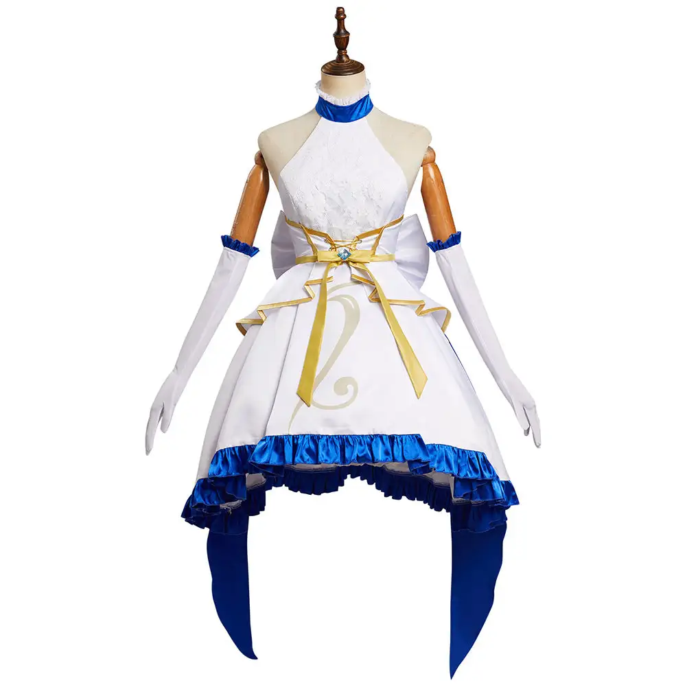 Genshin Impact Ganyu Lolita Dress Cosplay Costume Outfits 1 Genshin Impact Ganyu Lolita Dress Cosplay Costume Outfits