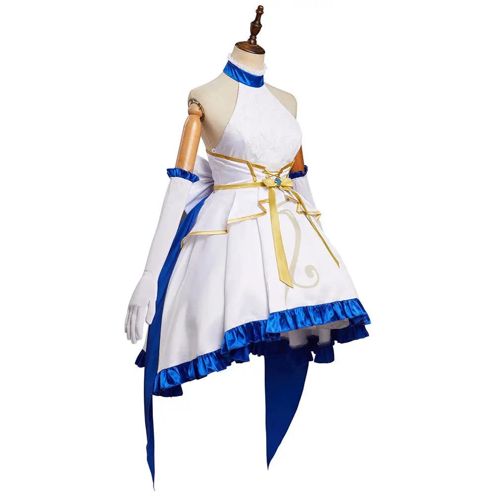 Genshin Impact Ganyu Lolita Dress Cosplay Costume Outfits 5 Genshin Impact Ganyu Lolita Dress Cosplay Costume Outfits - Image 5