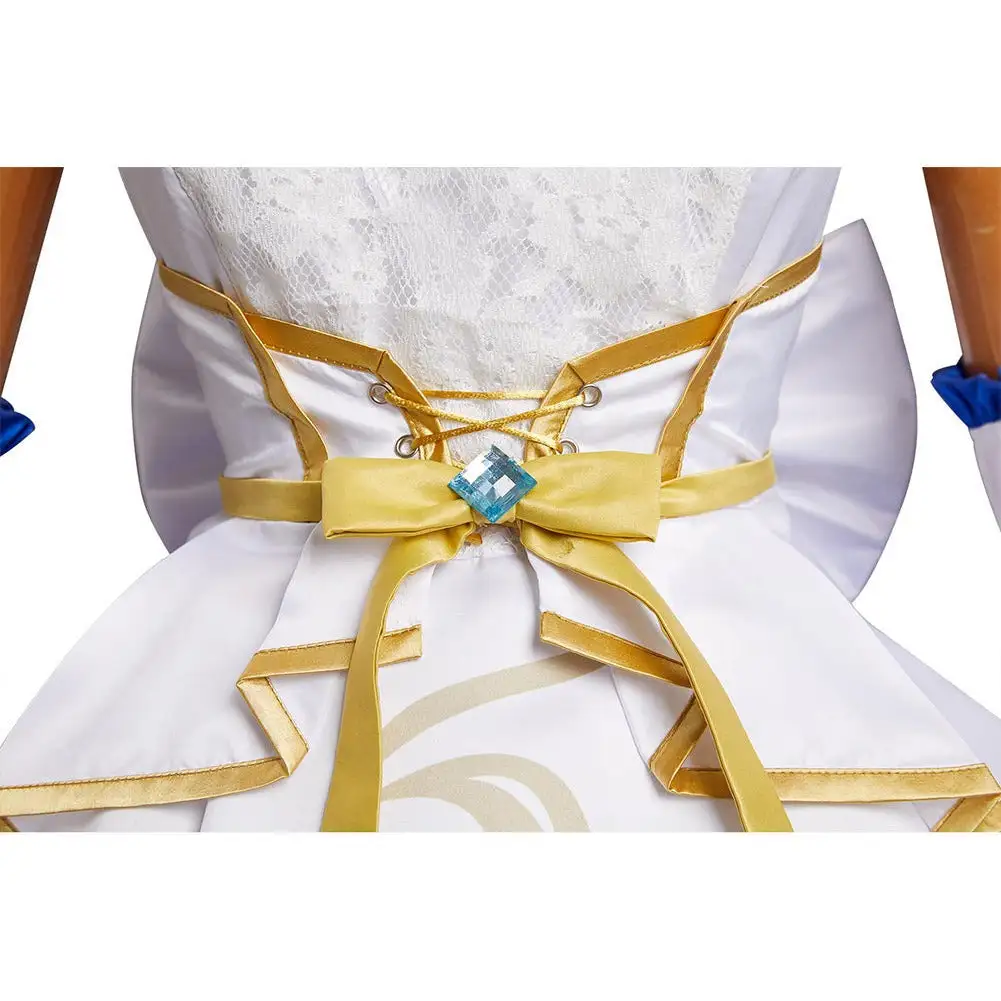 Genshin Impact Ganyu Lolita Dress Cosplay Costume Outfits 7 Genshin Impact Ganyu Lolita Dress Cosplay Costume Outfits - Image 7