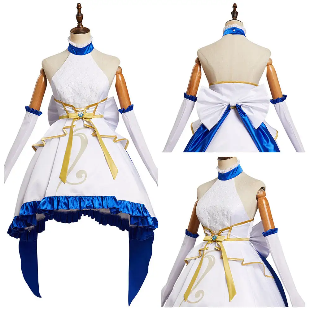 Genshin Impact Ganyu Lolita Dress Cosplay Costume Outfits 2 Genshin Impact Ganyu Lolita Dress Cosplay Costume Outfits - Image 2