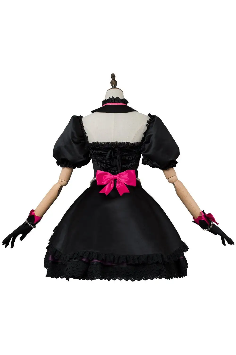 Overwatch DVA Hana Song Black Cat Officer Dress Outfit Cosplay Costume 6 Overwatch DVA Hana Song Black Cat Officer Dress Outfit Cosplay Costume - Image 6