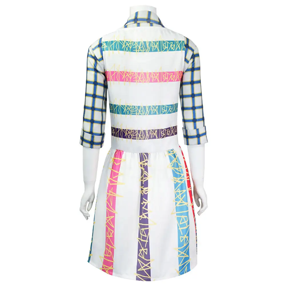 Stranger Things Season 4 11 Cosplay Costume Dress Outfits Halloween Carnival Suit 5 Stranger Things Season 4 11 Cosplay Costume Dress Outfits Halloween Carnival Suit - Image 5