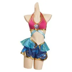 League Of Legends LoL Seraphine Song Of Ocean Skin Cosplay Costume 10 League Of Legends LoL Seraphine Song Of Ocean Skin Cosplay Costume -Cosplay Sales Store 12003105 1