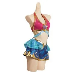 League Of Legends LoL Seraphine Song Of Ocean Skin Cosplay Costume 13 League Of Legends LoL Seraphine Song Of Ocean Skin Cosplay Costume -Cosplay Sales Store 12003105 4