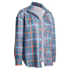 Stranger Things Season 4 Elevn Plaid Shirt Cosplay Costume Halloween Carnival Suit 10 Stranger Things Season 4 Elevn Plaid Shirt Cosplay Costume Halloween Carnival Suit -Cosplay Sales Store 12003118 2