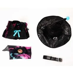 Arcane: League Of Legends Jinx Original Design Cosplay Costume Witch Dress Hat Outfits 19 Arcane: League Of Legends Jinx Original Design Cosplay Costume Witch Dress Hat Outfits -Cosplay Sales Store 12003121 9