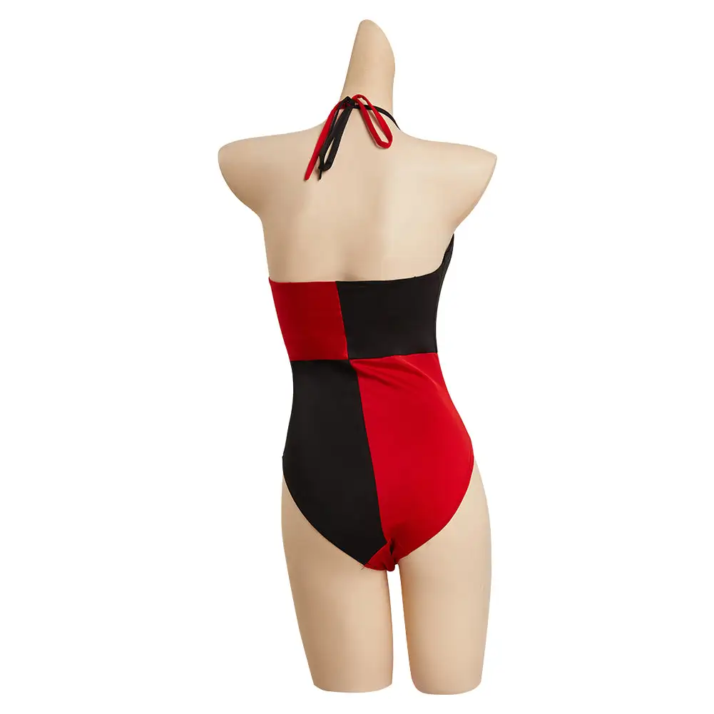 Harley Quinn 3 Swimsuit Cosplay Costume Jumpsuit Swimwear Outfits 4 Harley Quinn 3 Swimsuit Cosplay Costume Jumpsuit Swimwear Outfits - Image 4