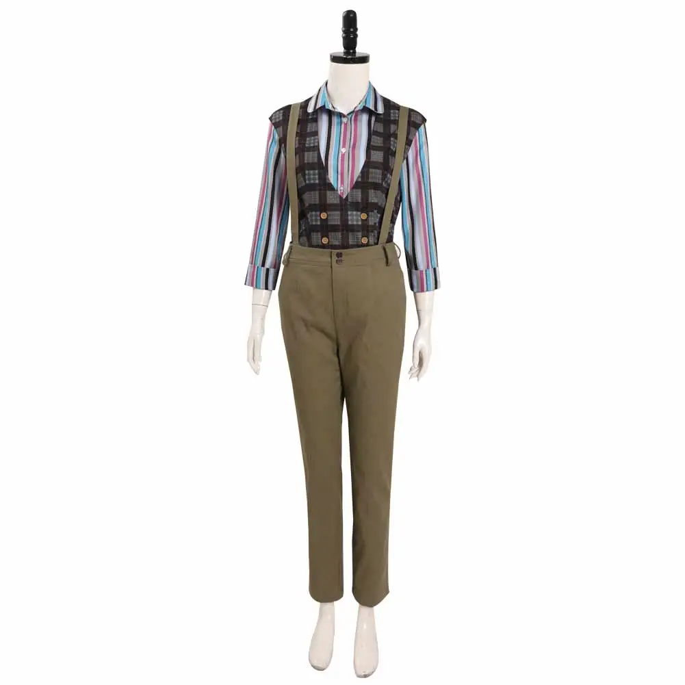 Stranger Things Season 4 - Robin Buckley Cosplay Costume Rompers Vest Outfits Halloween Carnival Suit 2 Stranger Things Season 4 - Robin Buckley Cosplay Costume Rompers Vest Outfits Halloween Carnival Suit - Image 2