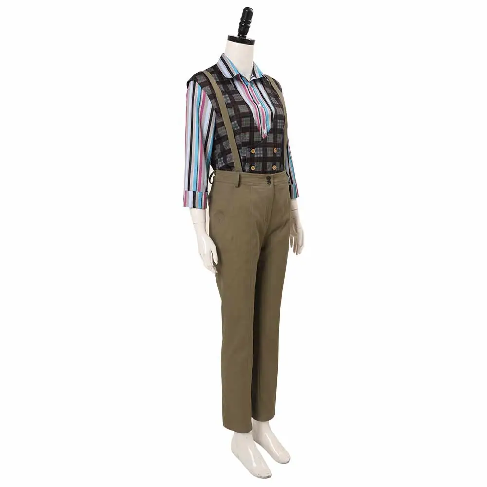 Stranger Things Season 4 - Robin Buckley Cosplay Costume Rompers Vest Outfits Halloween Carnival Suit 5 Stranger Things Season 4 - Robin Buckley Cosplay Costume Rompers Vest Outfits Halloween Carnival Suit - Image 5