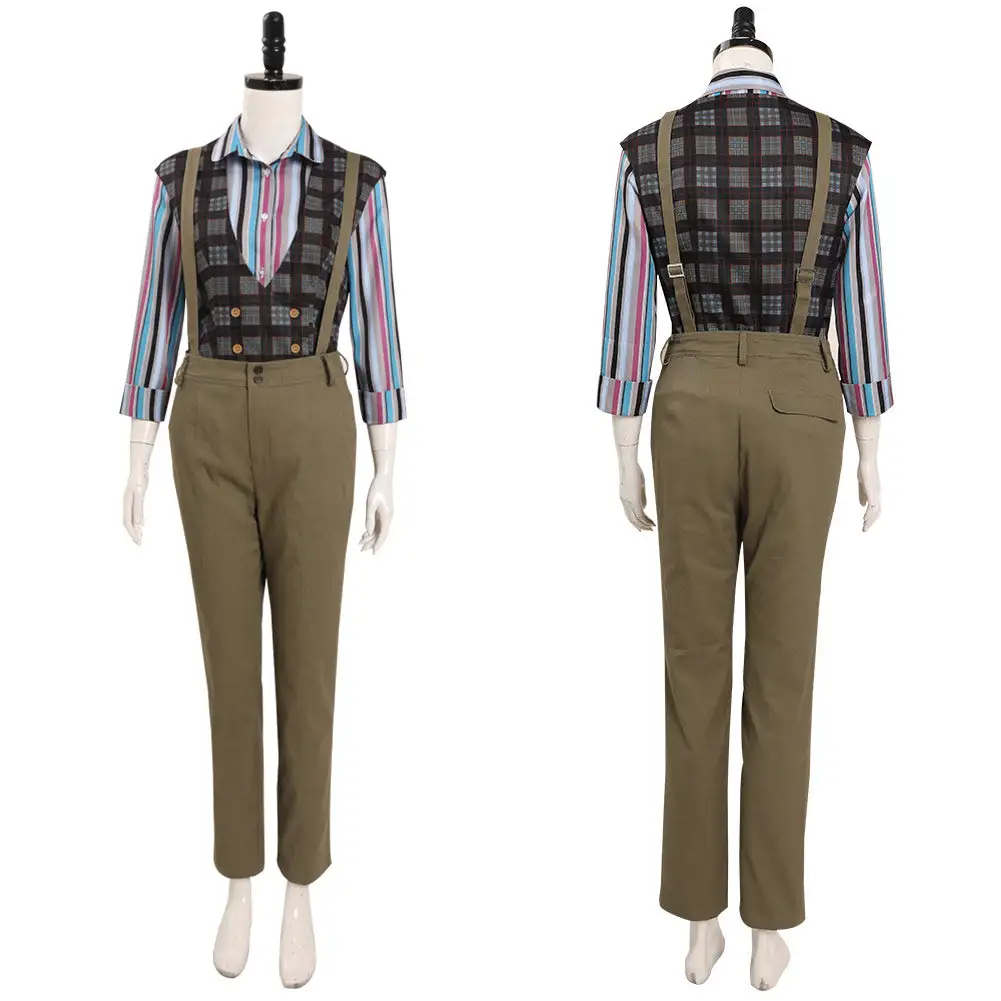 Stranger Things Season 4 - Robin Buckley Cosplay Costume Rompers Vest Outfits Halloween Carnival Suit 1 Stranger Things Season 4 - Robin Buckley Cosplay Costume Rompers Vest Outfits Halloween Carnival Suit