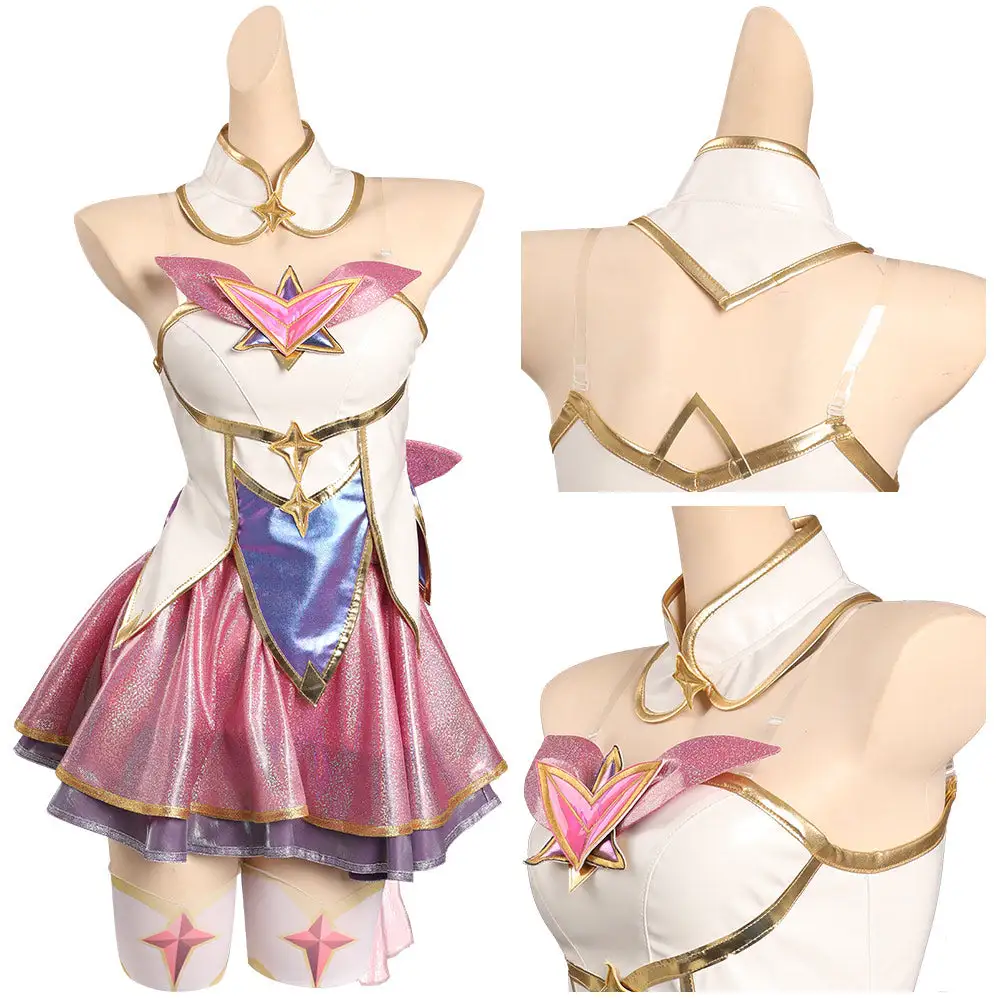 League Of Legends - Kaisa - Star Guardian Cosplay Costume Dress Outfits Halloween Carnival Suit 2 League Of Legends - Kaisa - Star Guardian Cosplay Costume Dress Outfits Halloween Carnival Suit - Image 2