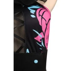 Arcane: League Of Legends Jinx Original Design Cosplay Costume Halloween Dress Headband Outfits 15 Arcane: League Of Legends Jinx Original Design Cosplay Costume Halloween Dress Headband Outfits -Cosplay Sales Store 12003168 6