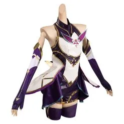 League Of Legends - Akali - Star Guardian Cosplay Costume Outfits Halloween Carnival Suit 14 League Of Legends - Akali - Star Guardian Cosplay Costume Outfits Halloween Carnival Suit -Cosplay Sales Store 12003187 4