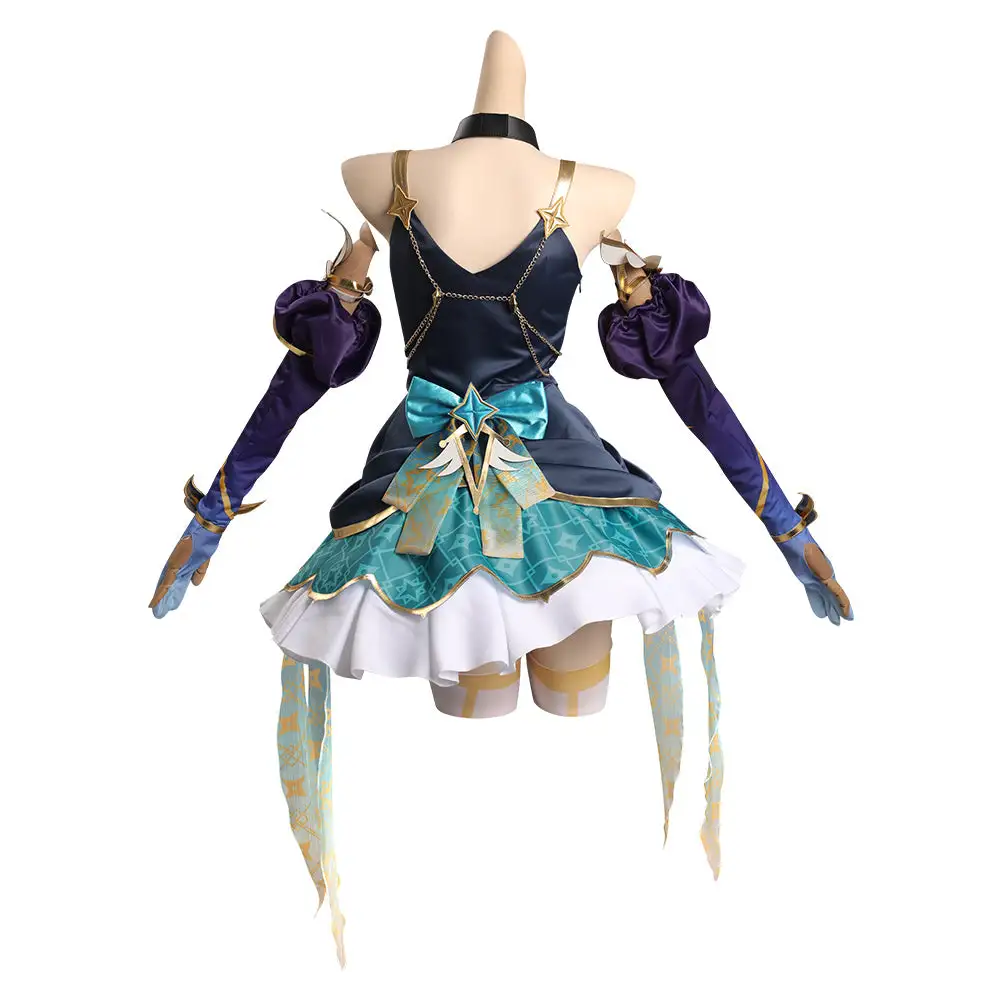 League Of Legends - Syndra Star Guardian Cosplay Costume Outfits Halloween Carnival Party Suit 4 League Of Legends - Syndra Star Guardian Cosplay Costume Outfits Halloween Carnival Party Suit - Image 4
