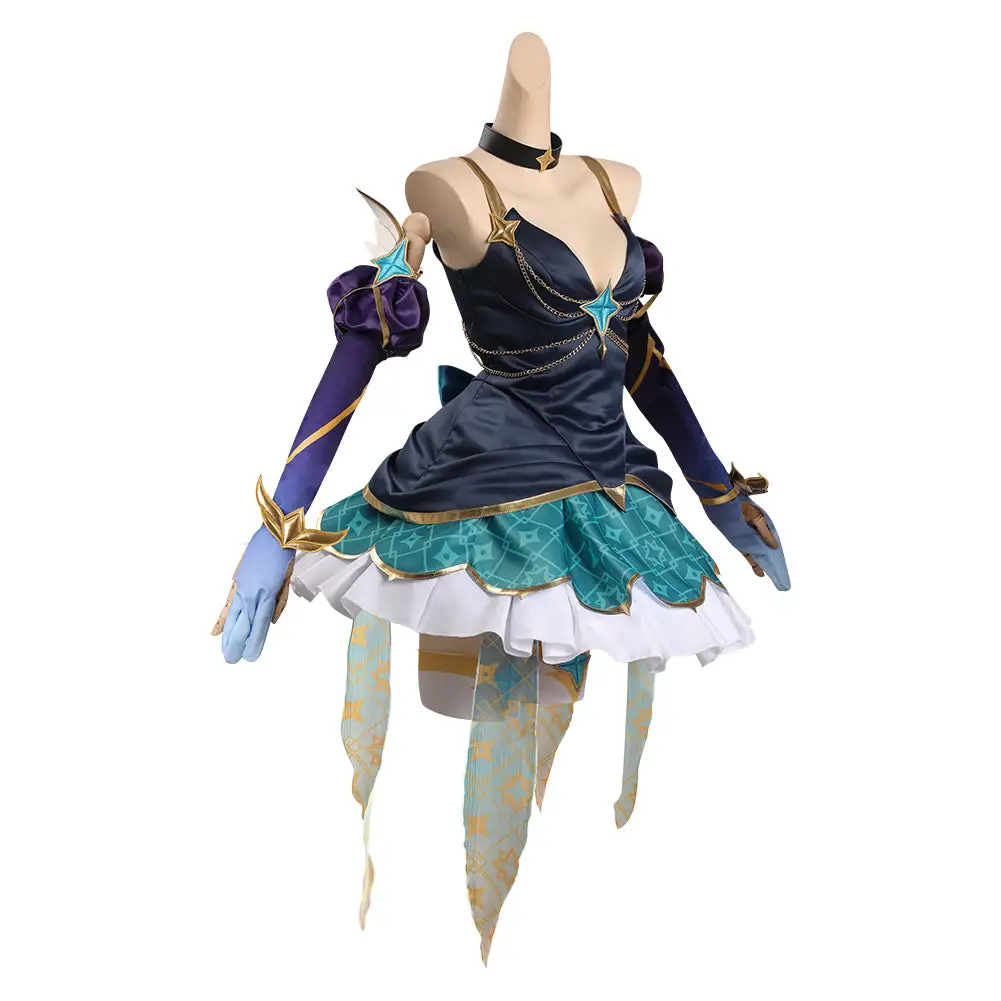 League Of Legends - Syndra Star Guardian Cosplay Costume Outfits Halloween Carnival Party Suit 5 League Of Legends - Syndra Star Guardian Cosplay Costume Outfits Halloween Carnival Party Suit - Image 5