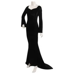 Wednesday (2022) - Morticia Addams Cosplay Costume Dress Outfits Halloween Carnival Suit 10 Wednesday (2022) - Morticia Addams Cosplay Costume Dress Outfits Halloween Carnival Suit -Cosplay Sales Store 12003247 2