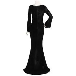 Wednesday (2022) - Morticia Addams Cosplay Costume Dress Outfits Halloween Carnival Suit 11 Wednesday (2022) - Morticia Addams Cosplay Costume Dress Outfits Halloween Carnival Suit -Cosplay Sales Store 12003247 3