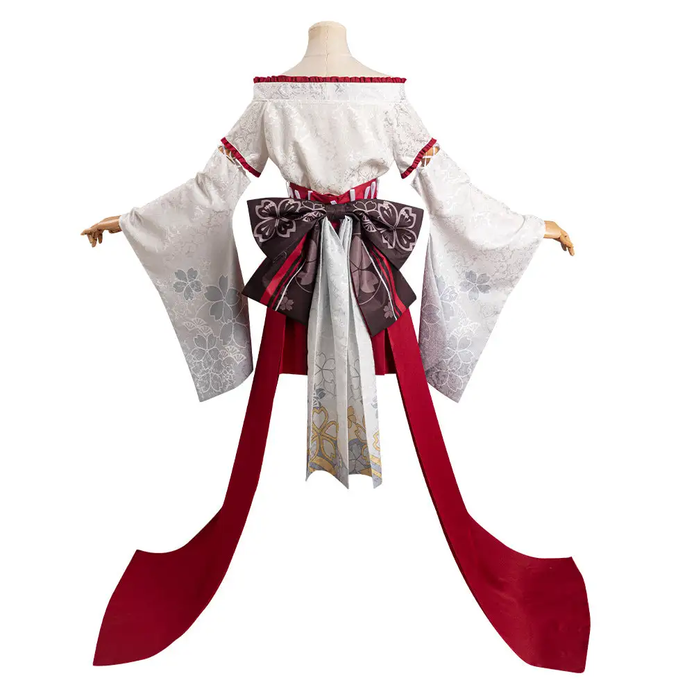 Genshin Impact - Yae Miko Kimono Cosplay Costume Outfits Halloween Carnival Suit 4 Genshin Impact - Yae Miko Kimono Cosplay Costume Outfits Halloween Carnival Suit - Image 4