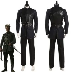 House Of The Dragon - Daemon Targaryen Cosplay Costume Black Battle Suit Outfits Halloween Carnival Suit