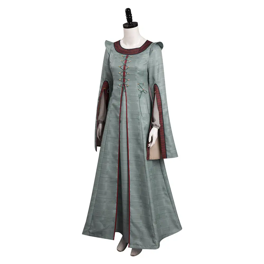 House Of The Dragon - Rhaenyra Targaryen Cosplay Costume Dress Outfits Halloween Carnival Suit 3 House Of The Dragon - Rhaenyra Targaryen Cosplay Costume Dress Outfits Halloween Carnival Suit - Image 3
