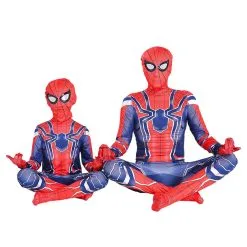 Avengers Spider-man Jumpsuits Costume Cosplay For Adult Halloween 7 Avengers Spider-man Jumpsuits Costume Cosplay For Adult Halloween -Cosplay Sales Store 131265 3