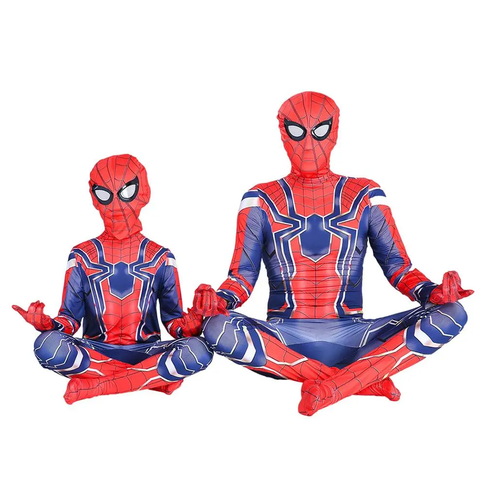 Avengers Spider-man Jumpsuits Costume Cosplay For Adult Halloween 3 Avengers Spider-man Jumpsuits Costume Cosplay For Adult Halloween - Image 3