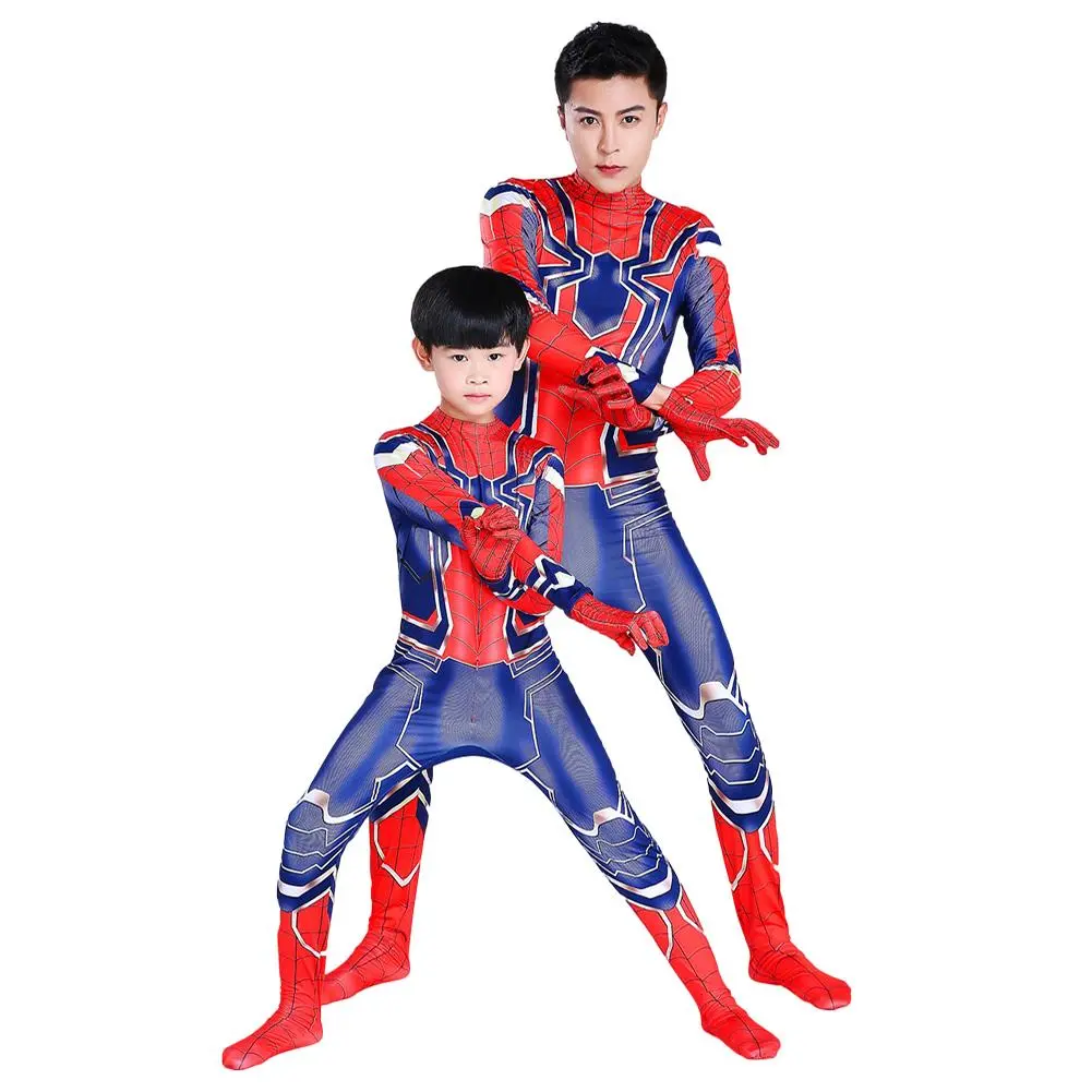Avengers Spider-man Jumpsuits Costume Cosplay For Adult Halloween 5 Avengers Spider-man Jumpsuits Costume Cosplay For Adult Halloween - Image 5