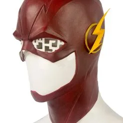 The Flash Season 4 Barry Allen Flash Outfit Jumpsuit Uniform Cosplay Costume+shoes Whole Set -Cosplay Sales Store 131405 11