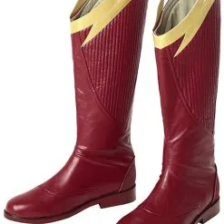 The Flash Season 4 Barry Allen Flash Outfit Jumpsuit Uniform Cosplay Costume+shoes Whole Set -Cosplay Sales Store 131405 12