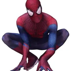 Spiderman The Amazing Spiderman 3D Spider-Man Jumpsuit Cosplay Costume