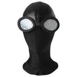 Spider-Man: Into The Spider-Verse Spider-Man Noir Black Helmet Cosplay Accessories