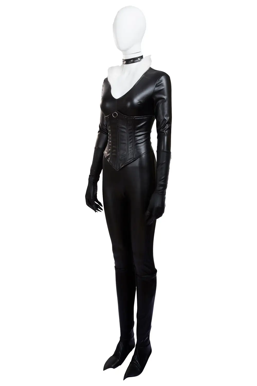 The Amazing Spider Man Black Cat Jumpsuits Cosplay Costume 3 The Amazing Spider Man Black Cat Jumpsuits Cosplay Costume - Image 3