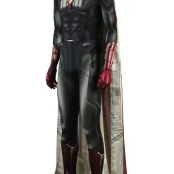 Avengers Infinity War Vision Outfit Superhero Halloween Cosplay Costume -Cosplay Sales Store 136676 2