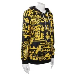 Stranger Things Eleven 11 Original Design Hoodie Coat Cosplay Costume Outfits Halloween Carnival Suit -Cosplay Sales Store 15001651 4