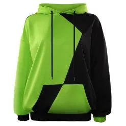 Kim Possible Shego Original Design Cosplay Costume Hooded Sweatshirt Halloween Costume