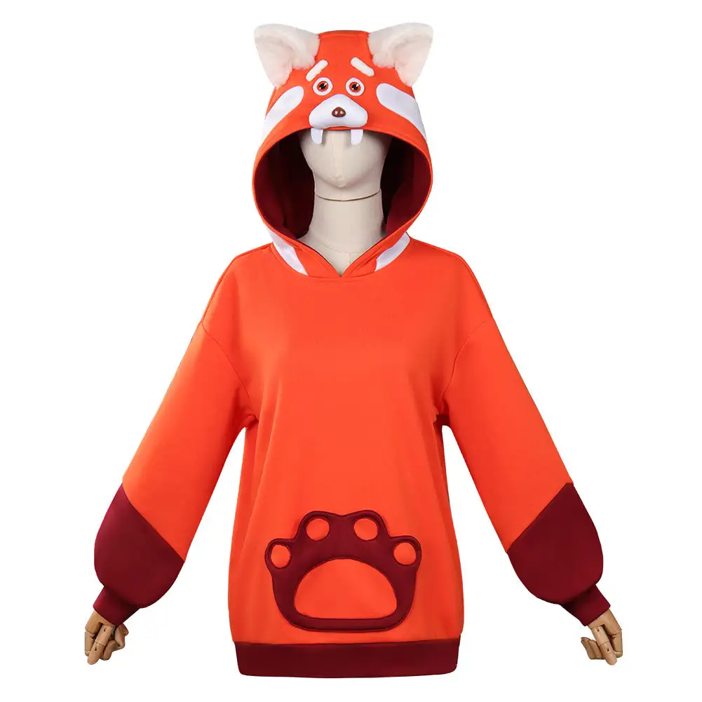 Turning Red Mei Original Design Hoodies Sweatshirt Cosplay Costume Outfits 2 Turning Red Mei Original Design Hoodies Sweatshirt Cosplay Costume Outfits - Image 2