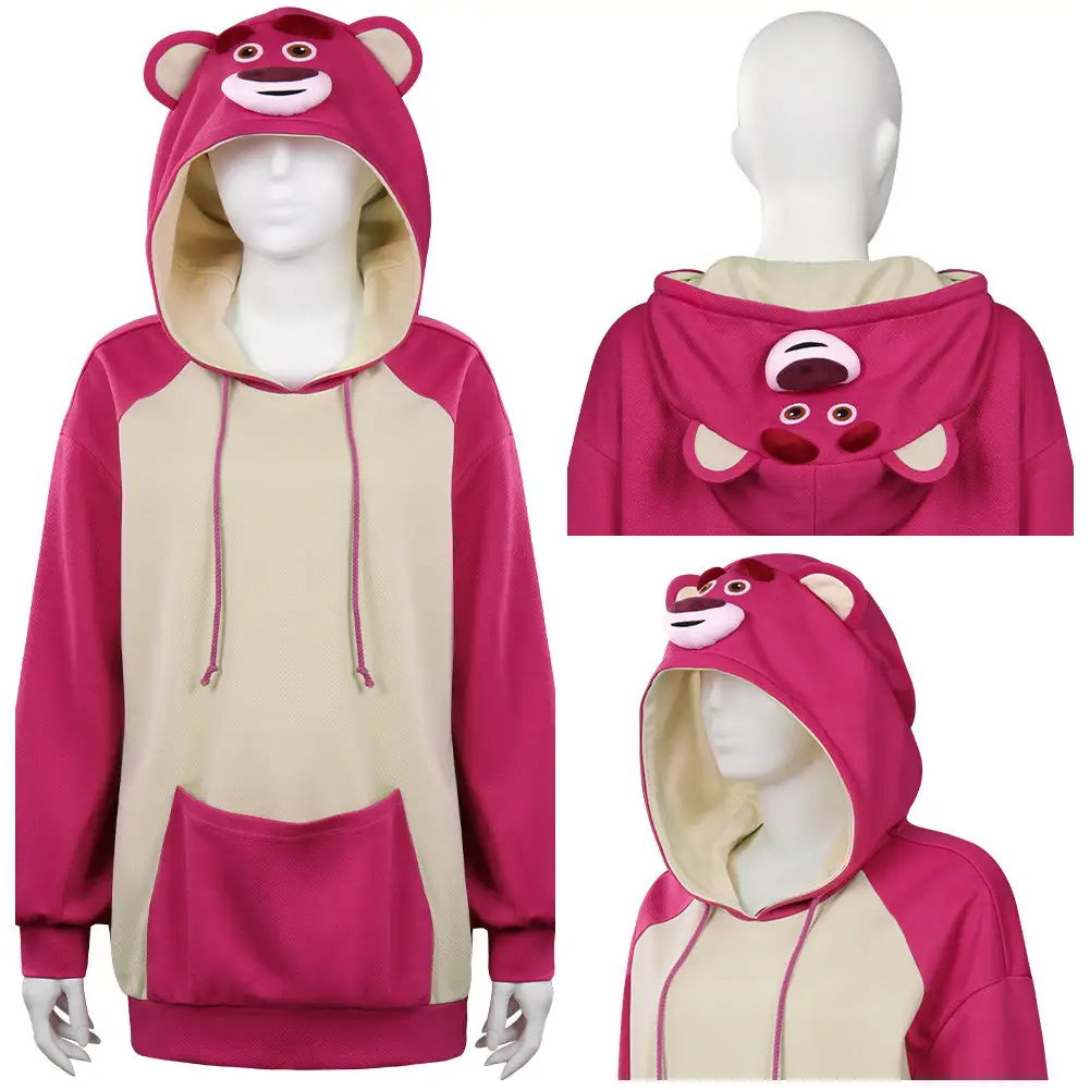 Strawberry Bear Original Design Cosplay Costume Hoodies Sweatshirt Outfits 2 Strawberry Bear Original Design Cosplay Costume Hoodies Sweatshirt Outfits - Image 2