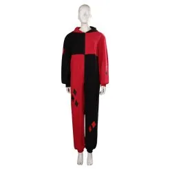 Harley Quinn/Harleen Quinzel Cosplay Costume Adult Jumpsuit Sleepwear Pajams -Cosplay Sales Store 15003307 7